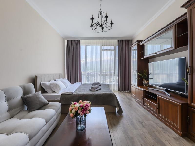 Almaty Apartments (Алматы Апартментс) на проспекте Аль-Фараби  9 блок 5Г — фото 5