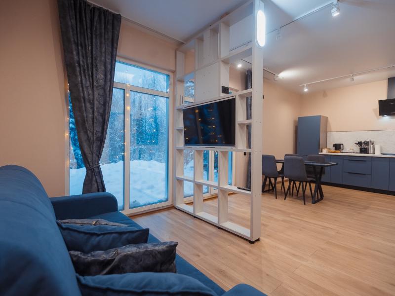 Апартаменты Grey Home на улице Шахтеров 158 — фото 1