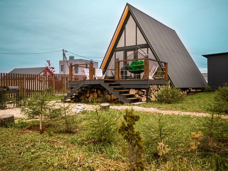А-frame дом у озера в Кузьминском — фото 5